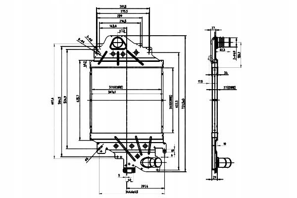 Nrf 30865 радіатор повітря наддувний Ціна