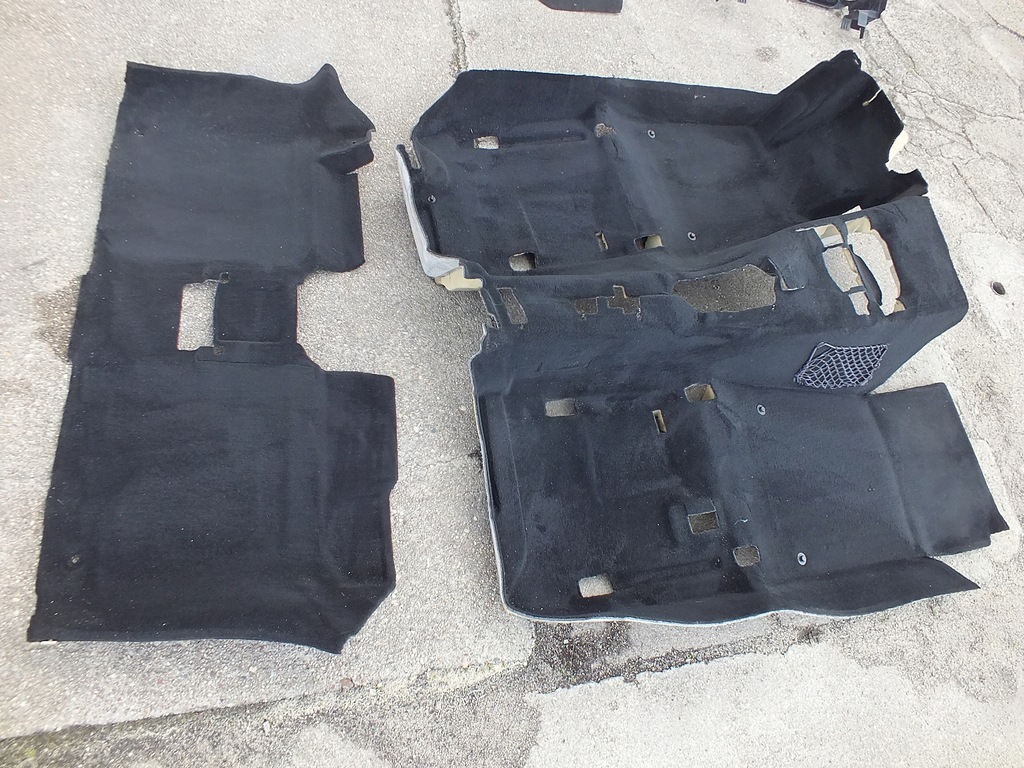 фото №1, Mercedes slk r171 обшивка коврик пол стены czarna