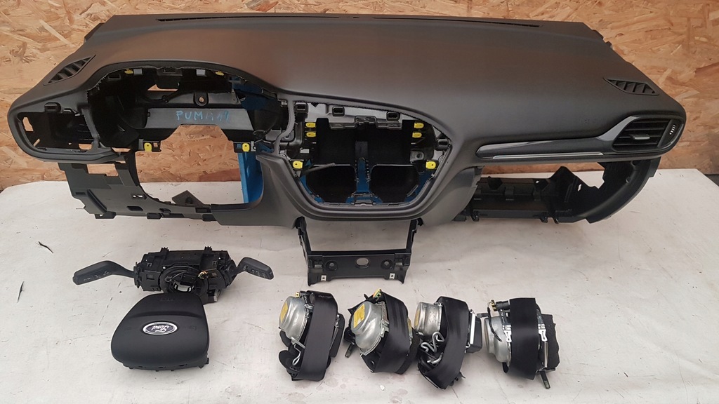 фото №1, Ford puma mk2 панель приладів консоль подушка безпеки kpl.