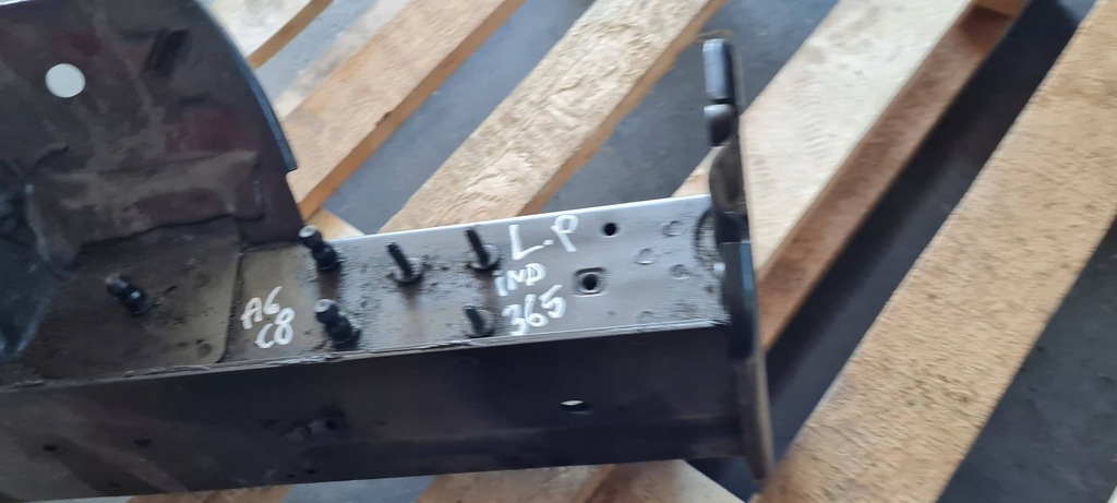 фото №6, A6 c8 4k лонжерон четверть левая левый перед передняя lz7s