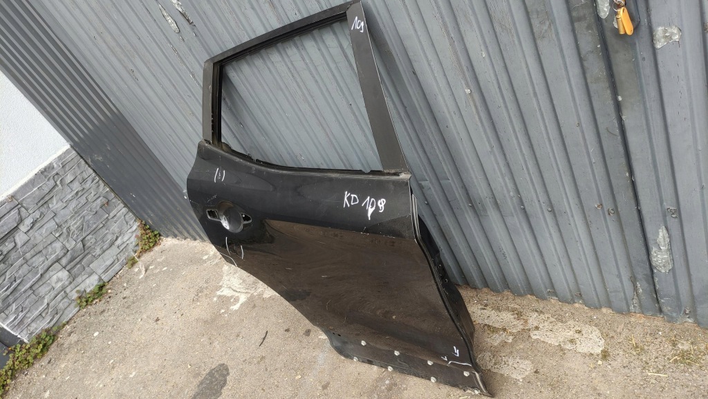 фото №3, Nissan qashqai j11 дверь правый задняя