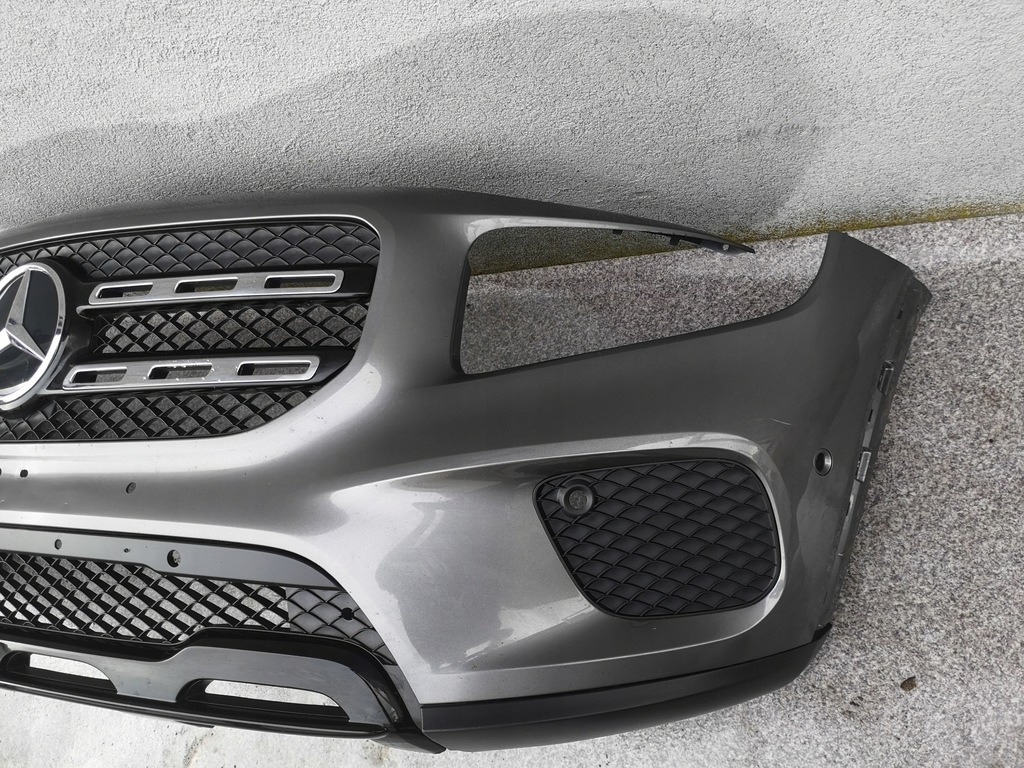 фото №9, Mercedes glb w247 a247 x247 19- 2019- бампер перед передній колір grafitowy