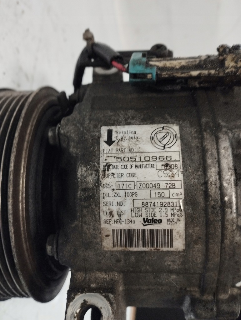 фото №9, Alfa romeo 159i компресор кондиціонера i50510966