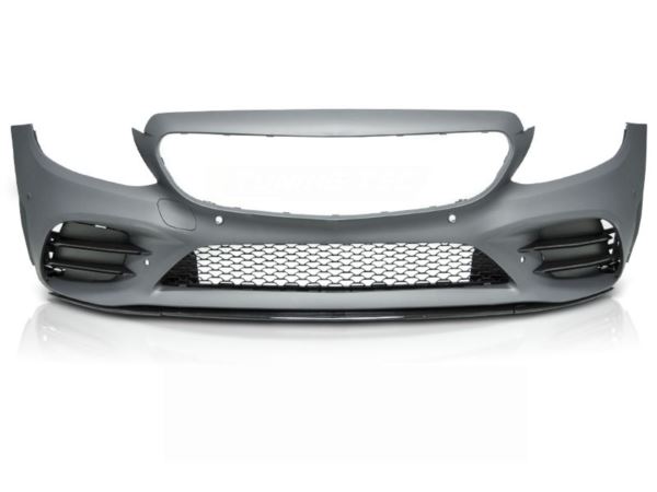 фото №1, Бампер передній mercedes w205 18 - c43 style