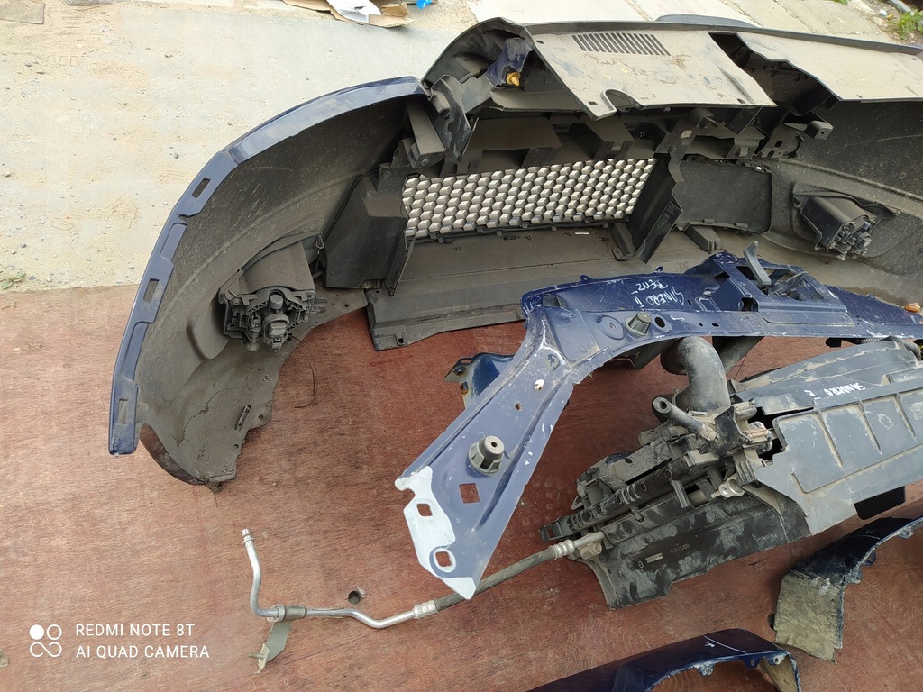 фото №12, Sandero ii перед бампер капот лампи pas крила