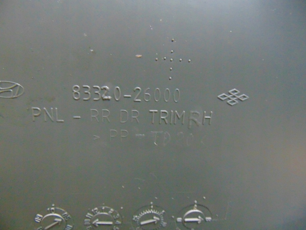 фото №15, Обивка обшивка дверь правый задняя santa fe 1 05r