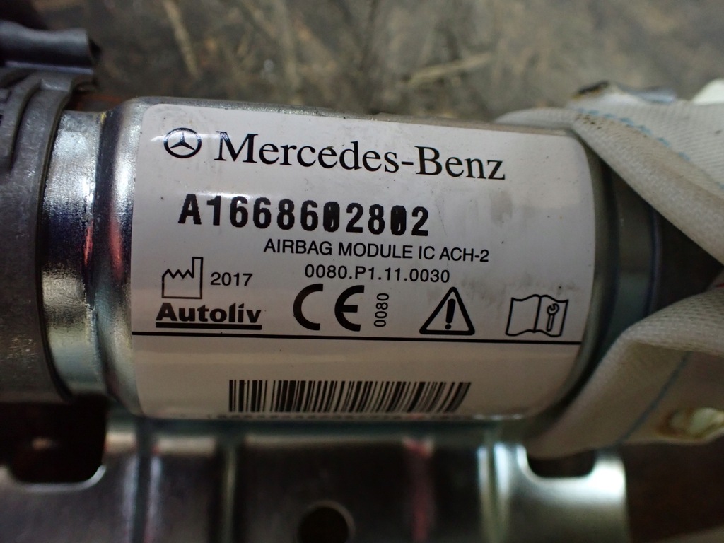 фото №9, Шторка безпеки повітряна права mercedes gls ii x166 3.0 17r a1668602802 9422