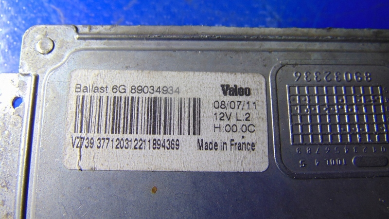 фото №4, Преобразователь ксенон 89034934 volvo xc60 i 08-17r