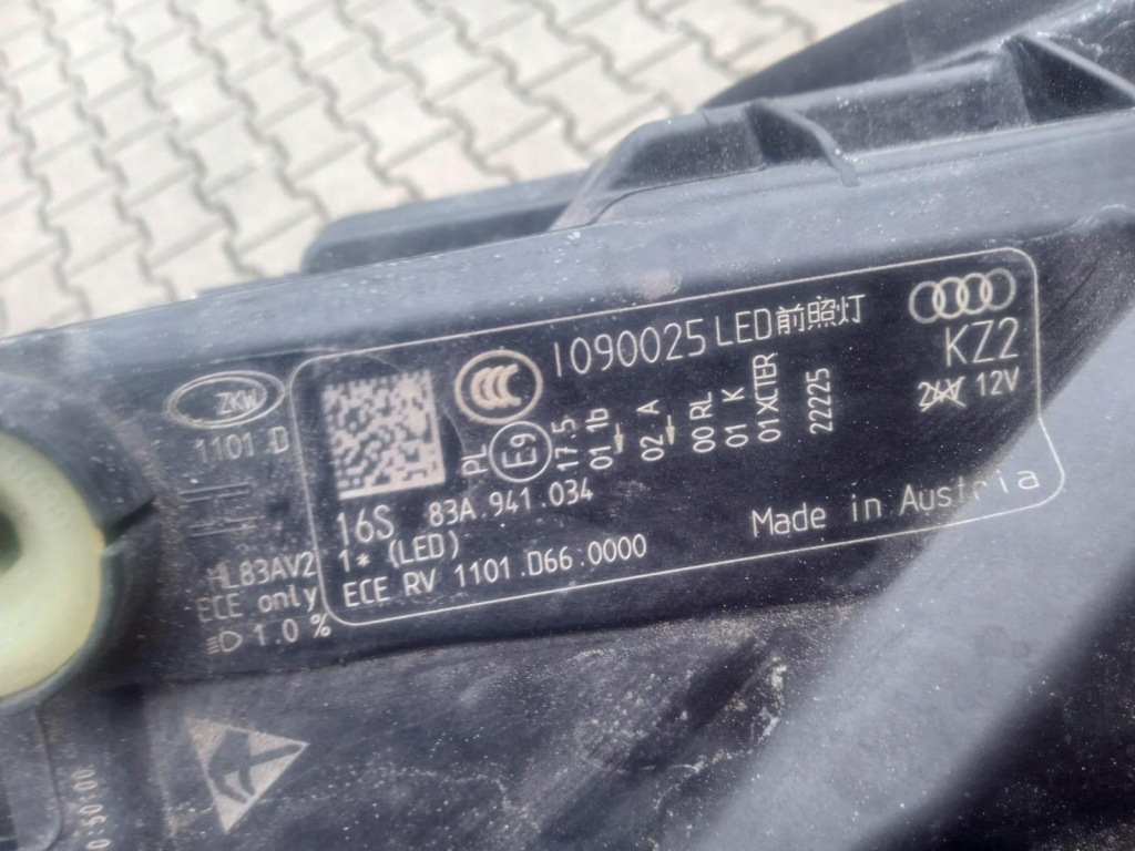 Audi q3 2019-24 рік 83a941034 фара правий full led Доставка