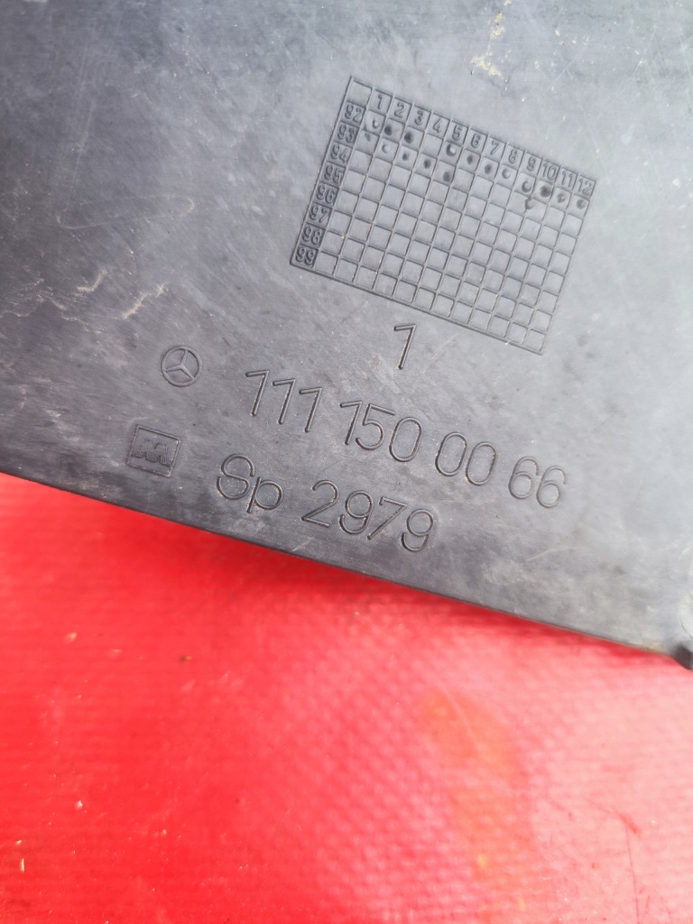 Захист двигуна m111 mercedes w124 e-klasa e220 2.2 1111500066 Зі Шроту