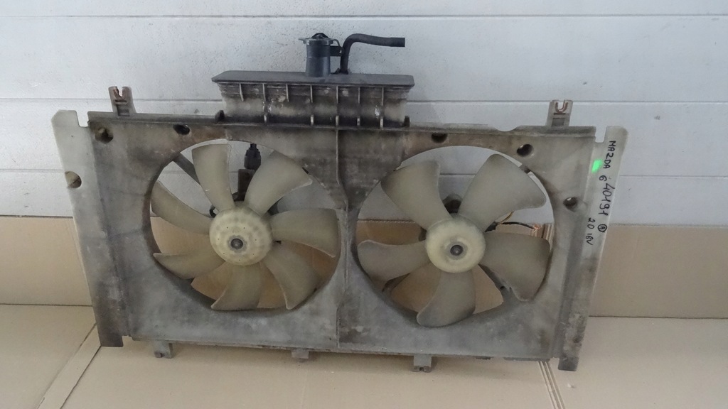фото №1, Mazda 6 2.0b 16v вентилятор радіатора