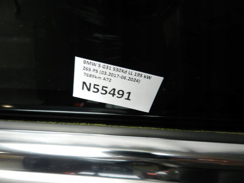 фото №4, Bmw 5 g31 дверь левая задняя a72