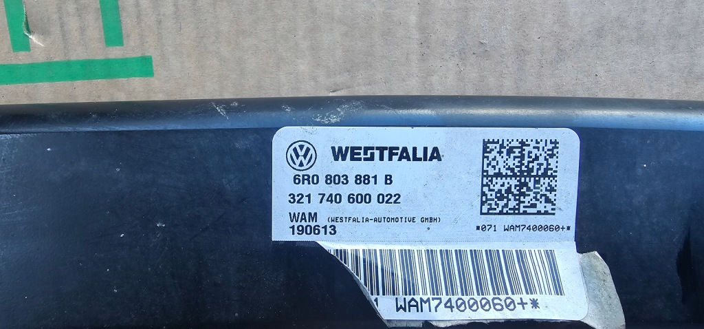 фото №4, Vw polo 4 iv hak 6r0803881b