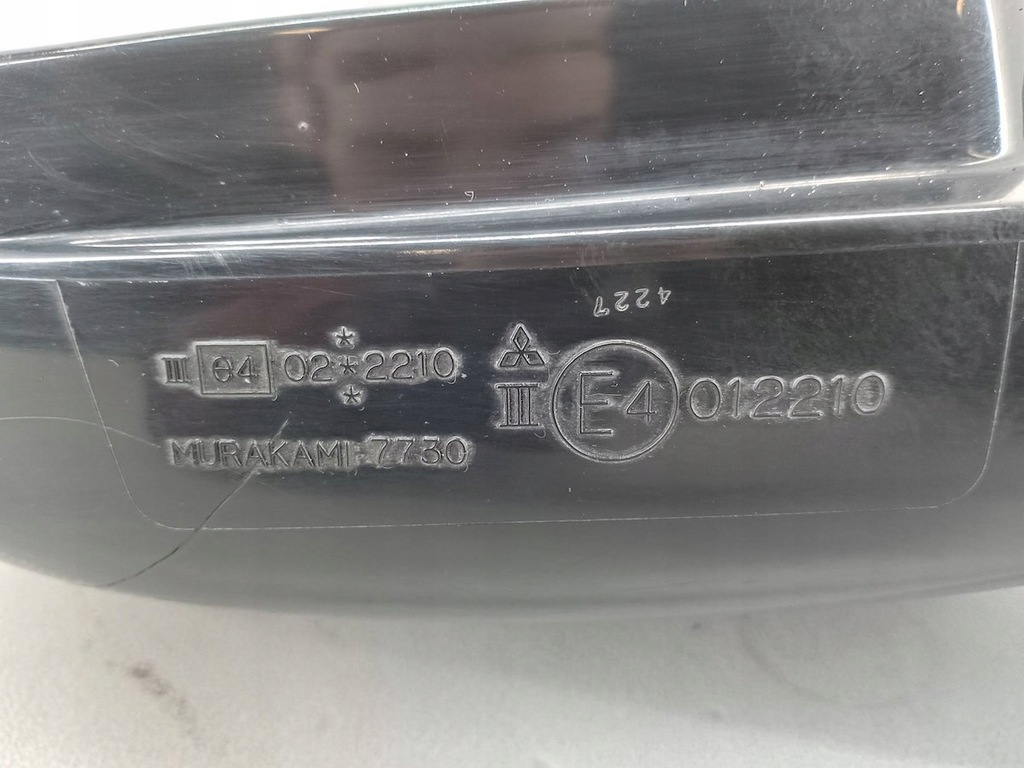 фото №8, Зеркало левая mitsubishi outlander i 01-06 e4012210 x42a