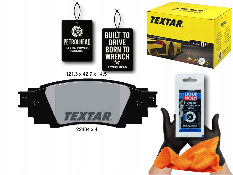 фото №1, Тормозные колодки тормозные задняя lexus es rx ux toyota avalon cam #petrolhead pro+ kit3