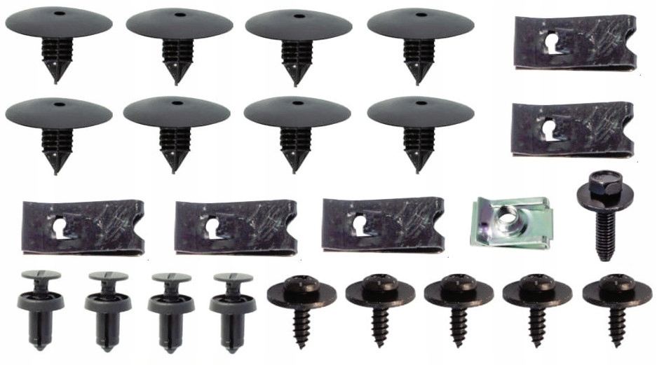 фото №1, Набір кріплення підкрилок renault opel dacia