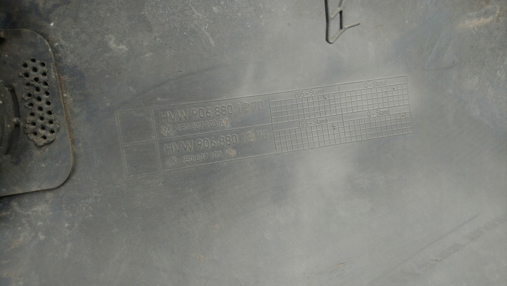 фото №7, Бампер перед передний vw crafter i 06- pdc + na противотуманные фары 2006-16 crafter