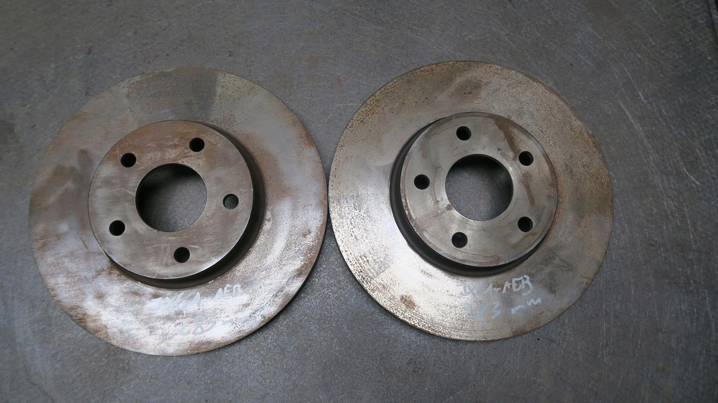 фото №1, Ford focus mk4 тормозные диски тормозные перед 282mm