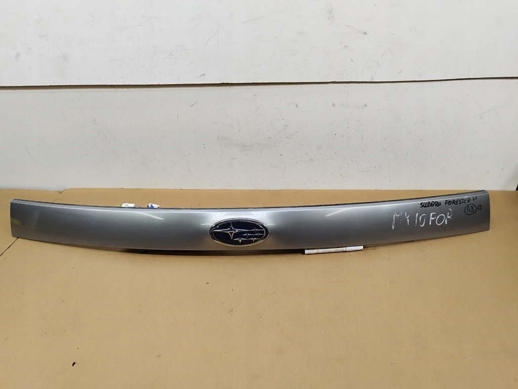 фото №1, Накладка ручка крышки задняя subaru forester iii 2008-2012 цвет c6z + камера