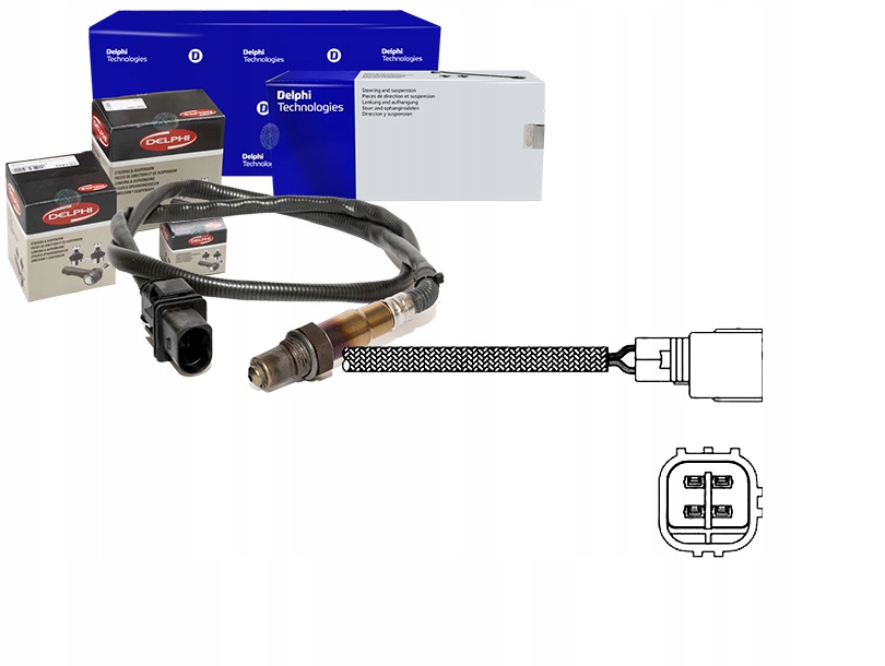 фото №1, Delphi es20268-12b1 датчик лямбда-зонд
