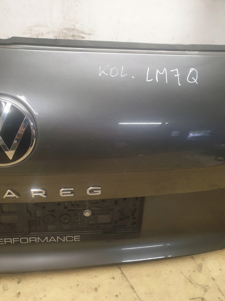 фото №8, Vw volkswagen touareg iii 760 крышка багажника багажника цвет lm7q