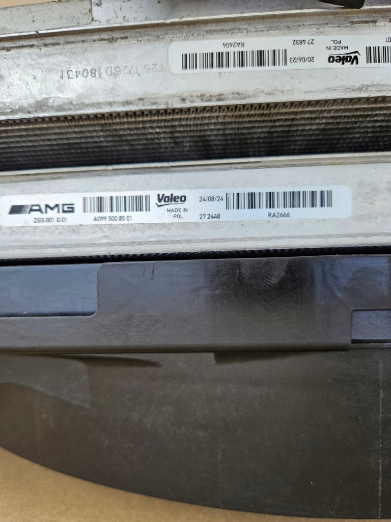 фото №7, Комплект радиатор mercedes s klasa w223 amg s63 802ps