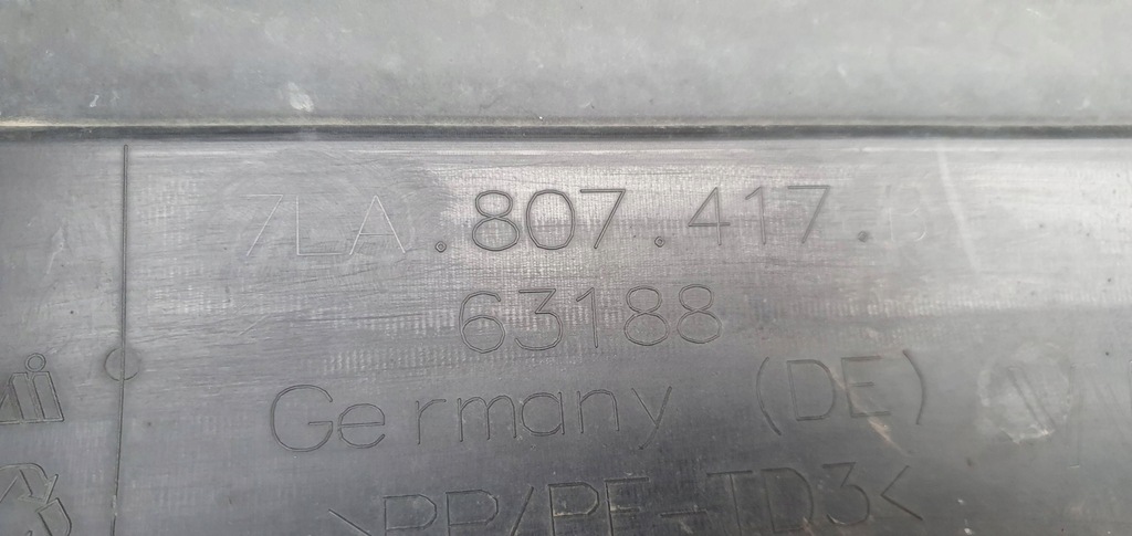 фото №10, Vw transporter t6 pdc 7ea807417b бампер задня задній