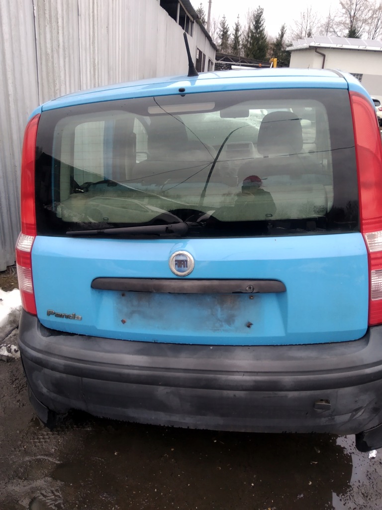 фото №1, Крышка багажника задняя багажника fiat panda ii niebieska 793