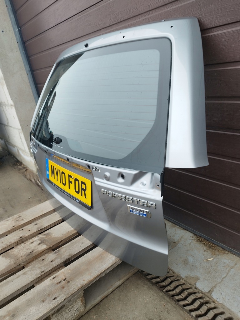 фото №8, Крышка багажника стекло задняя subaru forester iii lata 2008-2012 цвет c6z оригинал