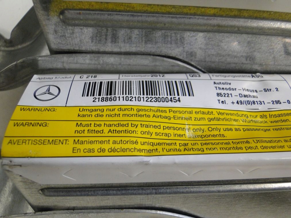 фото №5, Mercedes cls w218 подушка боковая подушка безопасности w сиденье