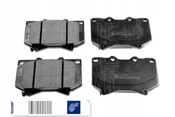 фото №1, Blue print adt342117 набір гальмівних колодок гальмівних, гальма дискові
