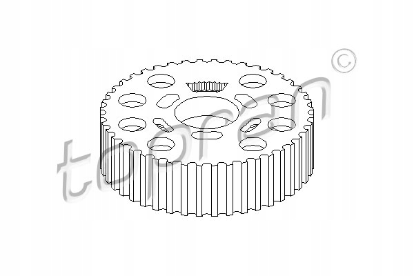 фото №1, Topran колесо зубчатое, wał распределительного вала