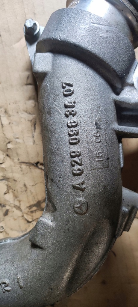 фото №5, Mercedes w164 ml gl 420 cdi труба повітрозабірник повітря