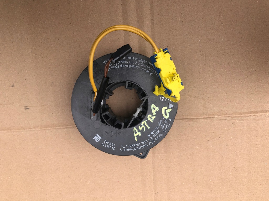 фото №1, Лента шлейф подушка безопасности opel astra g 1998-2005