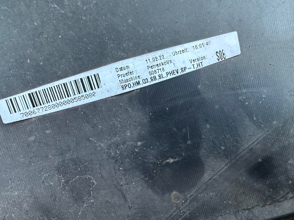 Бампер задня задній audi q3 ii 83f sportback s-line Зі Шроту