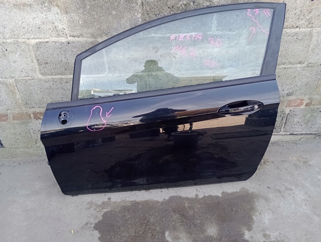 фото №1, Двері лівий перед ford fiesta mk7 3d