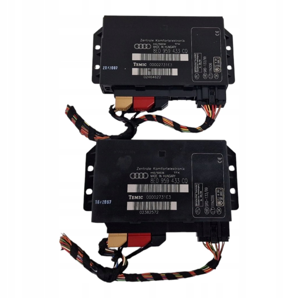 фото №1, Audi a4 b6 b7 модуль комфорту 8e0959433cq