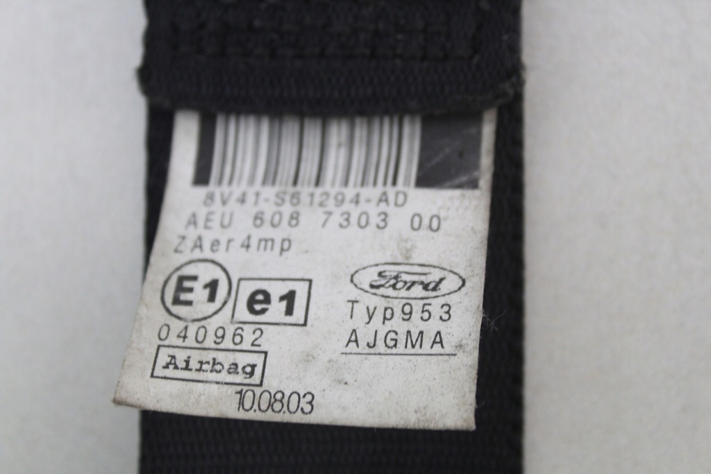 фото №5, Pas безпеки правий перед ford kuga mk1 08-10