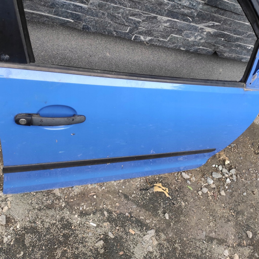 фото №4, Дверь правое перед vw polo 4 9n панель фары 5x дверь