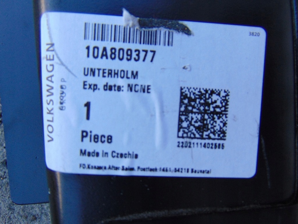 фото №15, Обшивка поріг поріг підсилювач vw id3 10a809377