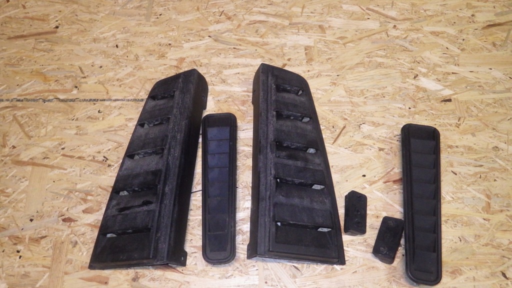 фото №2, Решітка пластик захист hummer h2 впуск малий