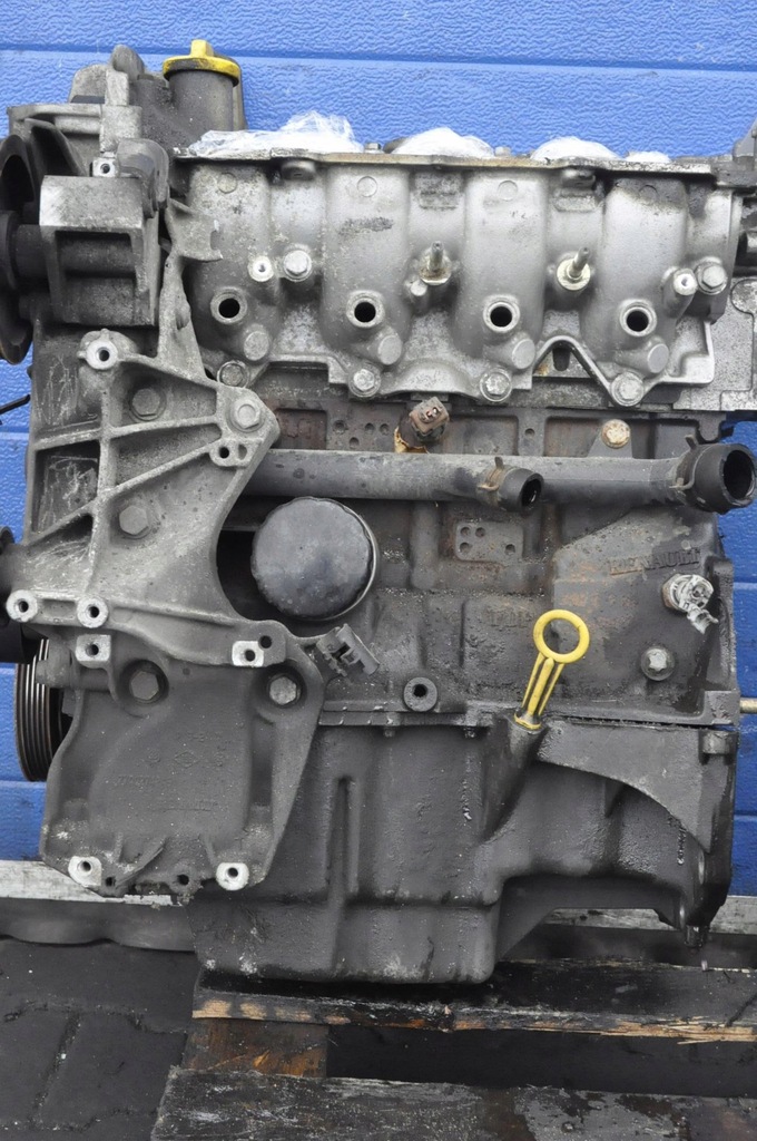 фото №1, Renault clio ii 1.4 16v 72kw 98km двигатель k4jc710 k4j710