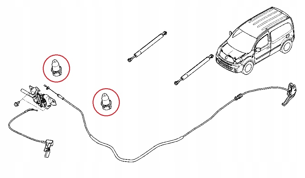 фото №6, Renault оригинальный номер 658291885r отбойник капот