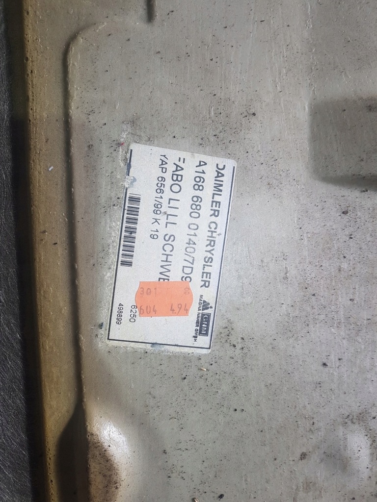 Обшивка салона кабины 2szt комплект  mercedes w168 Доставка