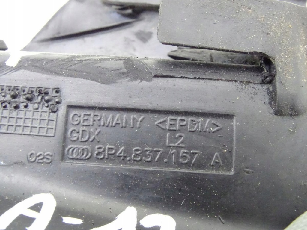 фото №3, Audi a3 8p заглушка гумовий елемент двері лівий перед sportbac