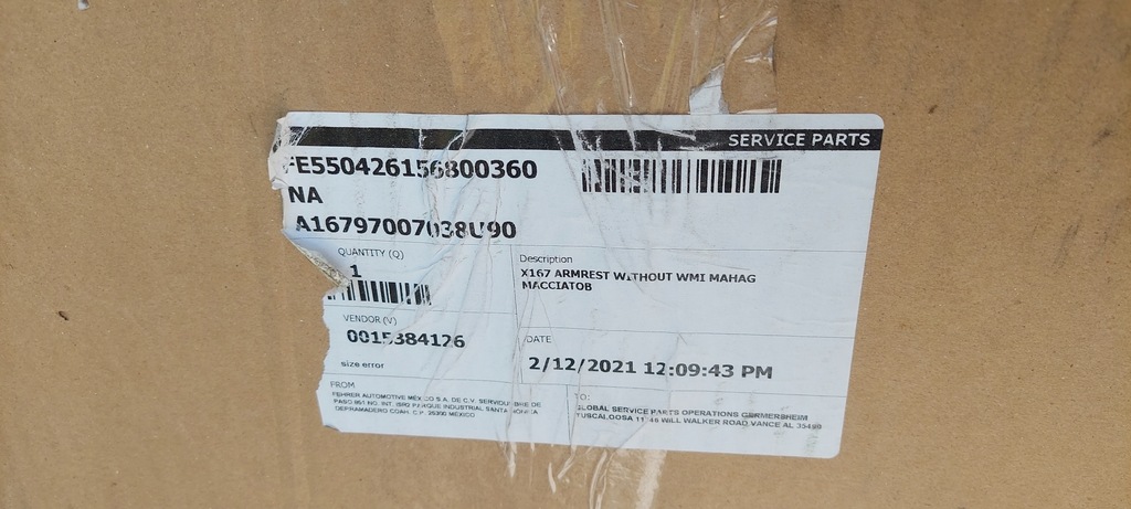 фото №11, Mercedes x167 подлокотник подголовник a1679700703