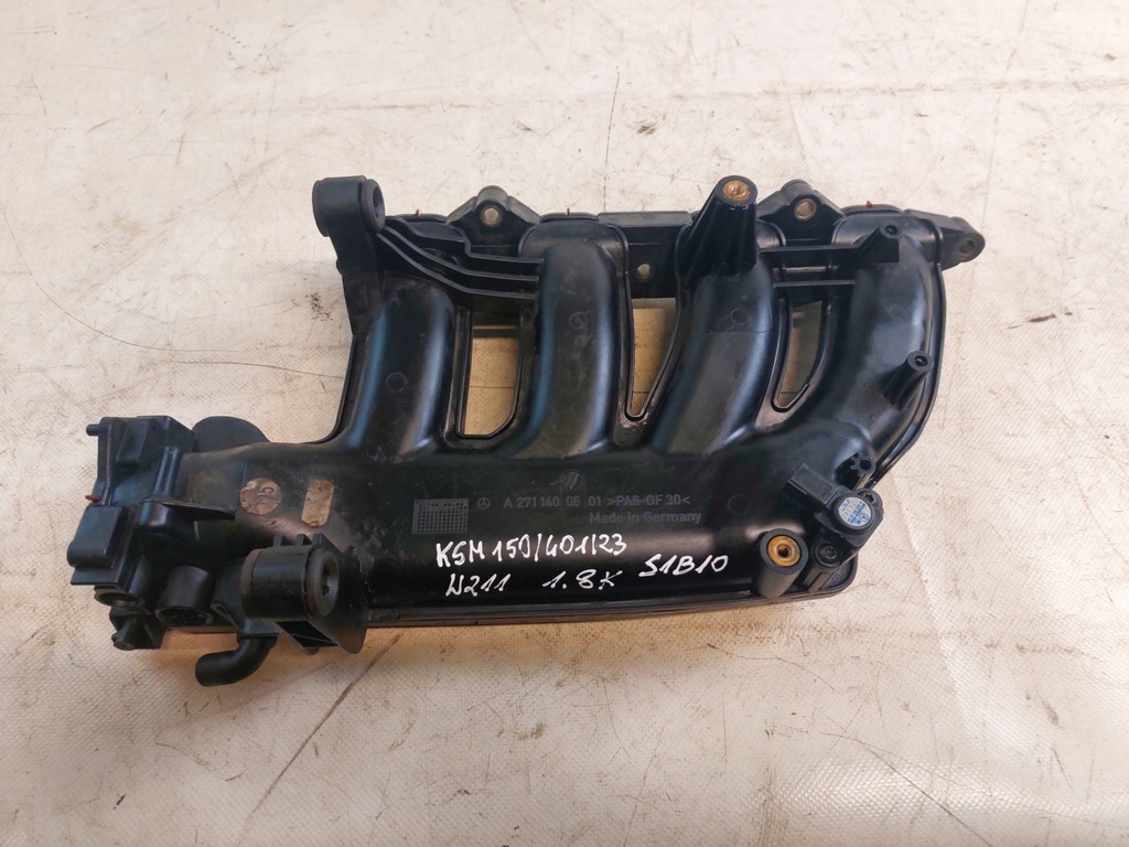 фото №1, Коллектор всасывающий mercedes w211 1.8 компрессор