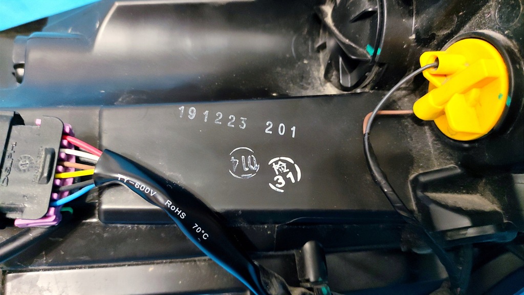 фото №14, Mg zs 2017 2018 2019 лампа фара обычный галогенный с led перед левая eur