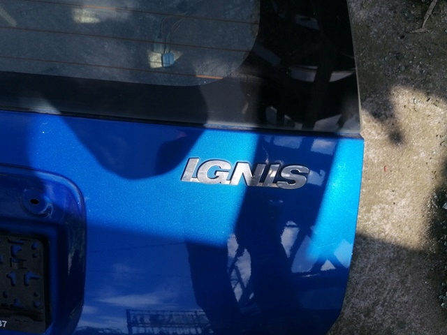 фото №3, Suzuki ignis ii 03-11r крышка багажника багажника