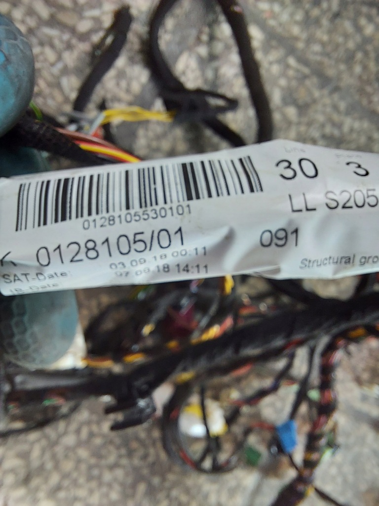 фото №6, Джгут електропроводка роз'єми дроти електричний mercedes c w205 оригінальний номер europa